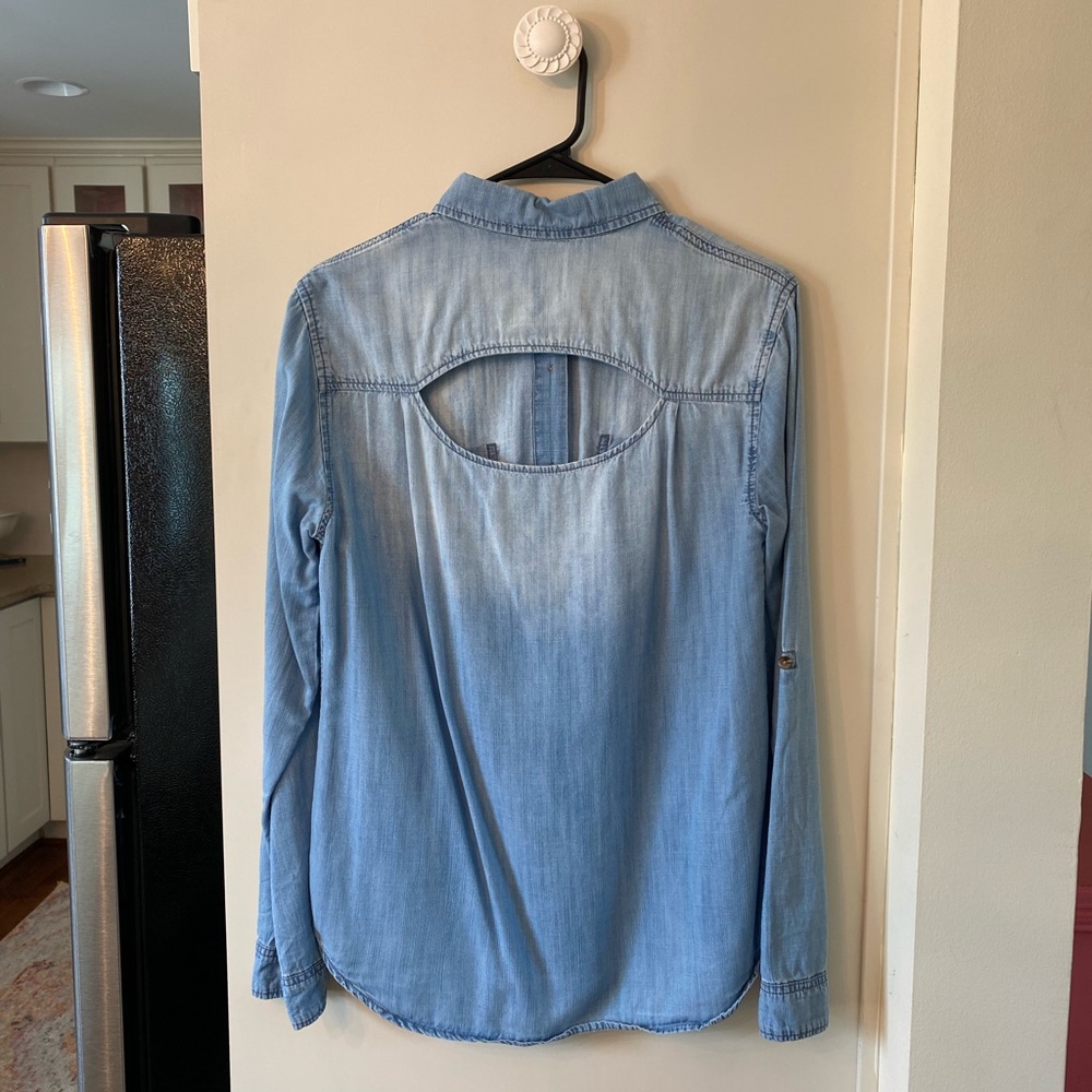 Sparkle and Fade by UO Denim Top